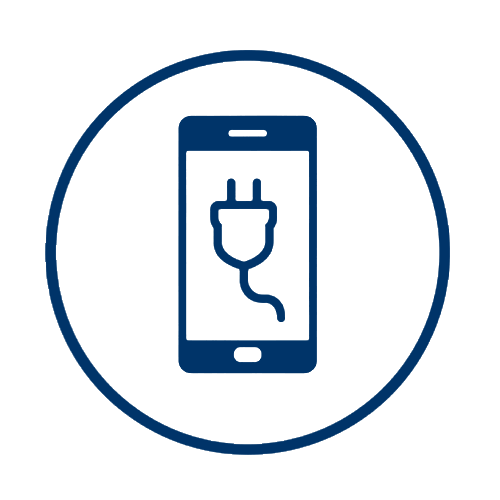 Bluelink Handy Symbol