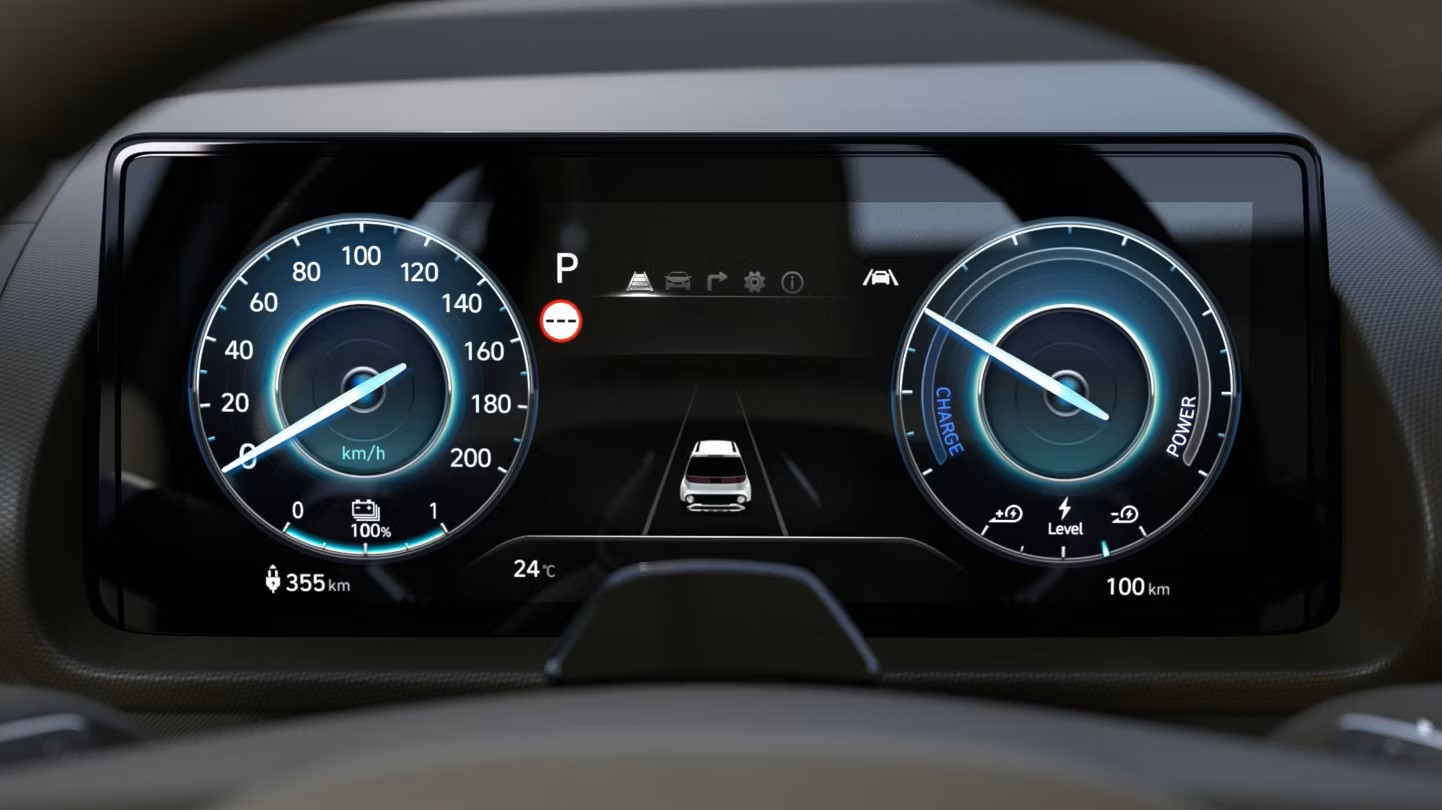 Hyunday Inster cockpit